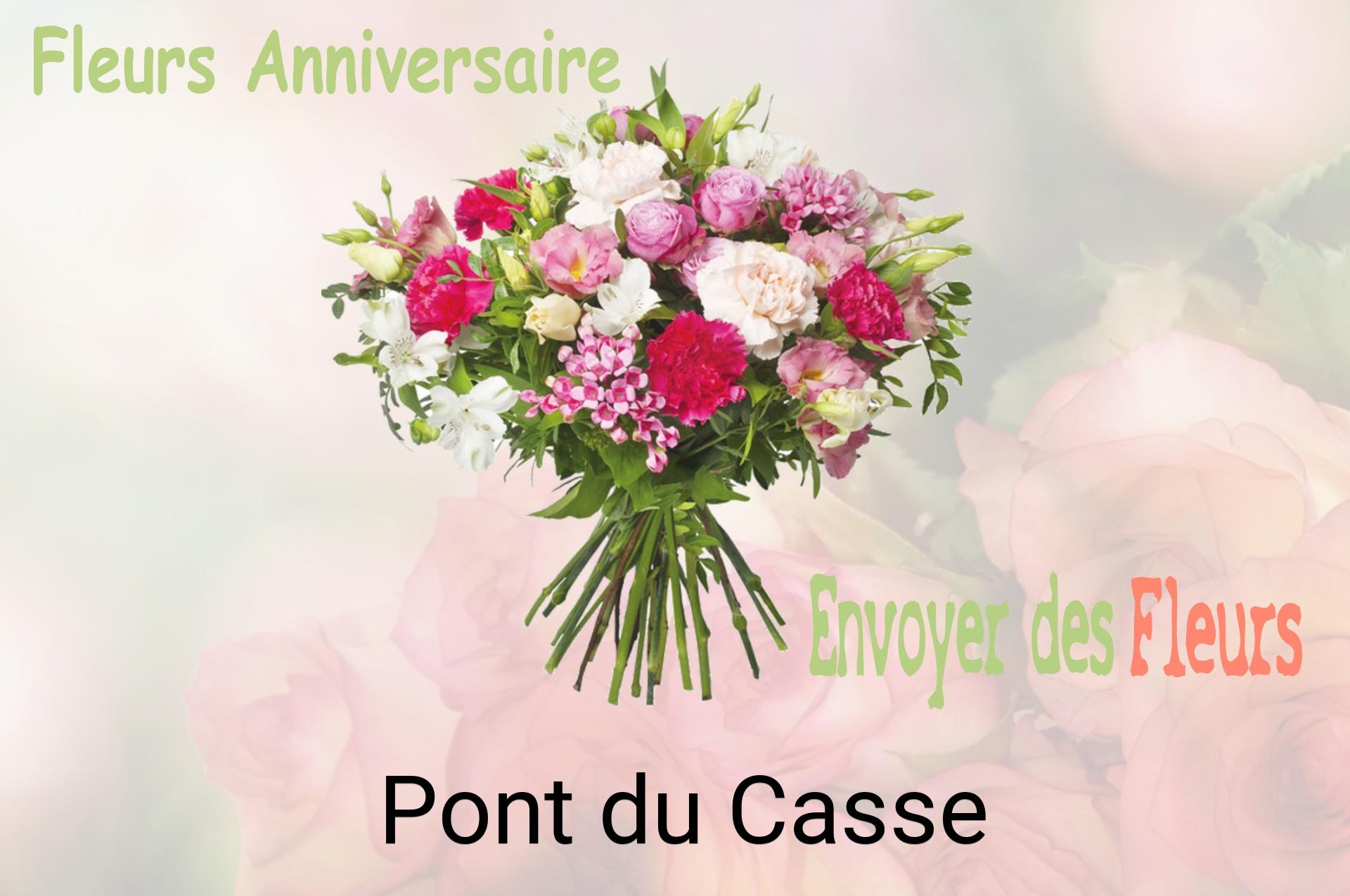 Bouquet de fleurs d’anniversaire livré à Pont-du-Casse